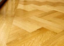 Oak Herringbone Parquet Flooring